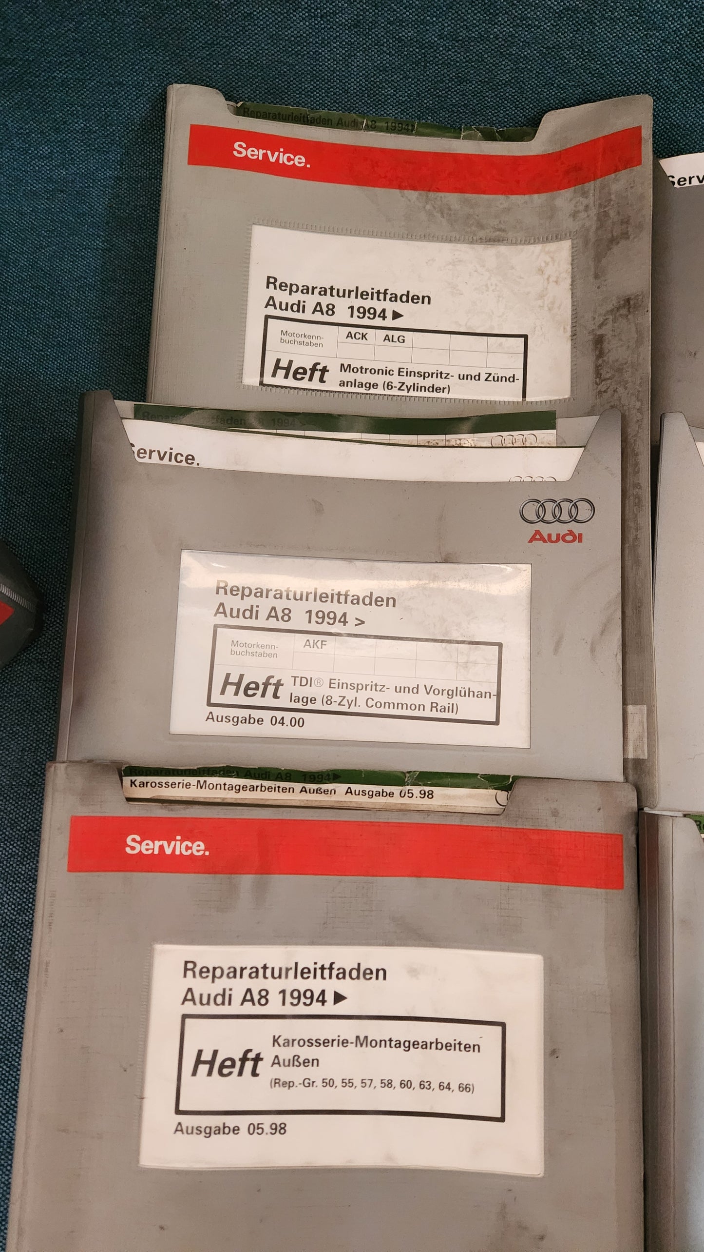 Audi A8 D2 Reparaturleitfaden Werkstattbuch