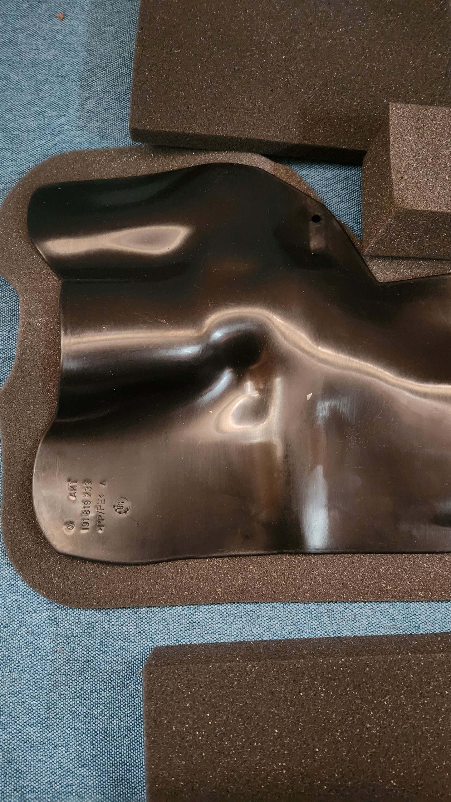 Wasserabweiser Dämmung Abdeckung Fußraum Golf/Jetta2 191819233 Nos Q2