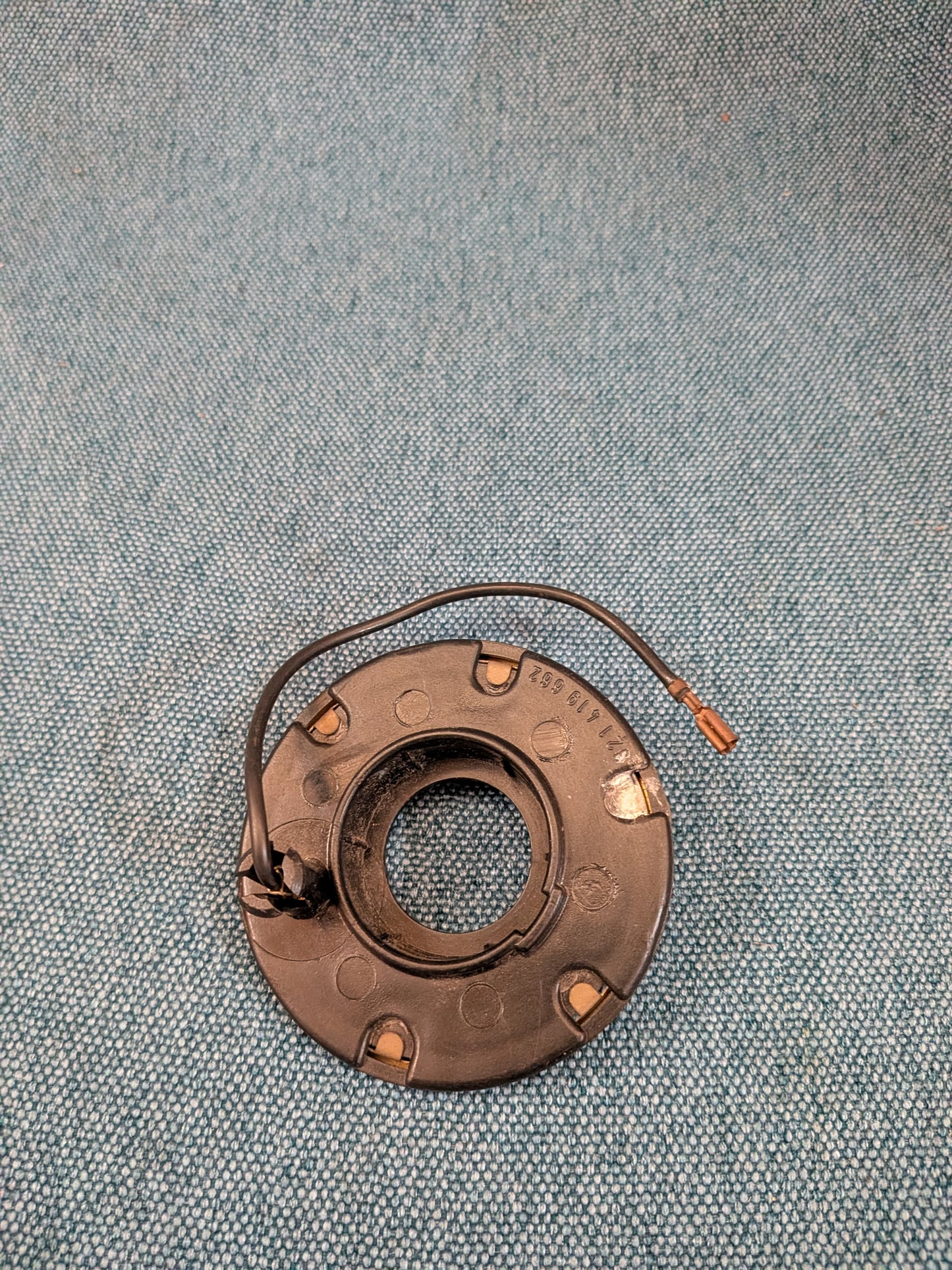 Schleifring Rücksteller Hupkontakt 165mm T3/T4 Bus/Golf/Jetta/1/Scirocco 2 321419661A NOS A10