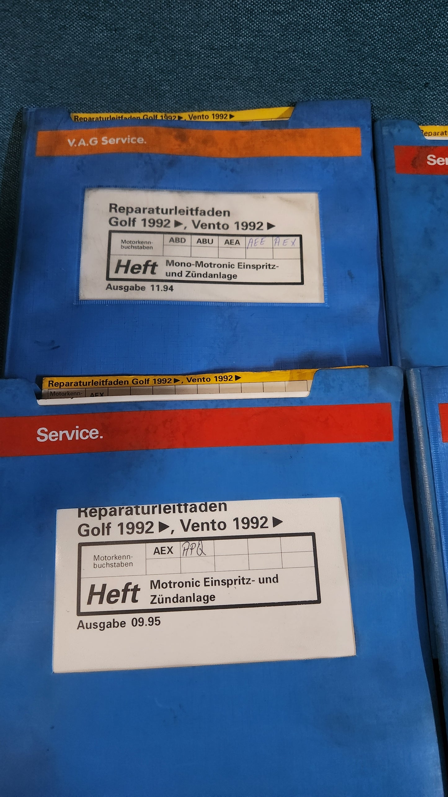 Golf 3/Vento Repair Manual Workshop Manual