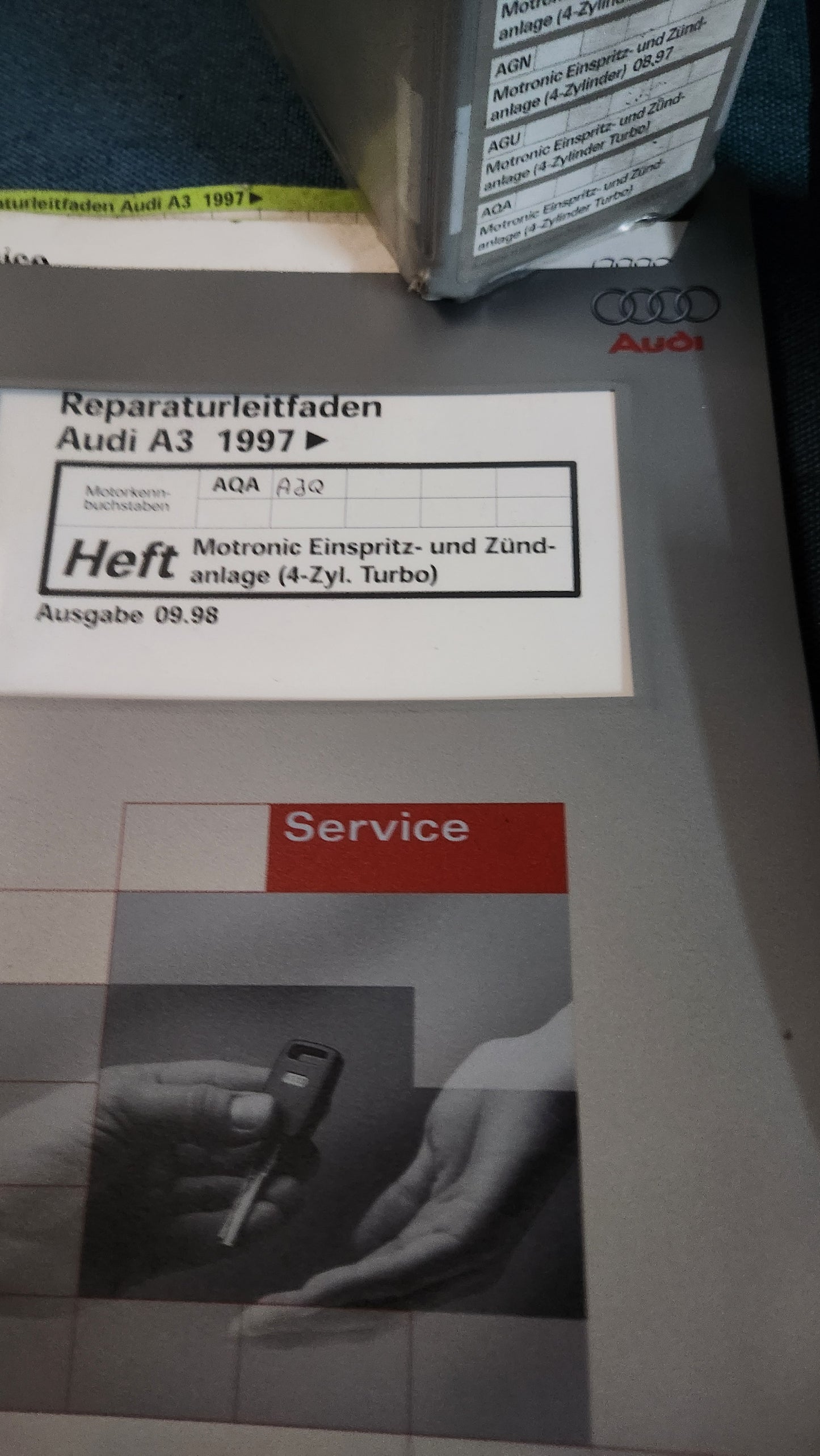 Audi A3 8L Reparaturleitfaden Werkstattbuch