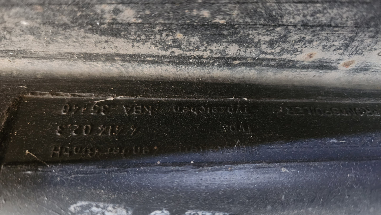 Audi 80 B2 Typ 81/85 Zender Fronstpoiler KBA35140 Gebraucht A3