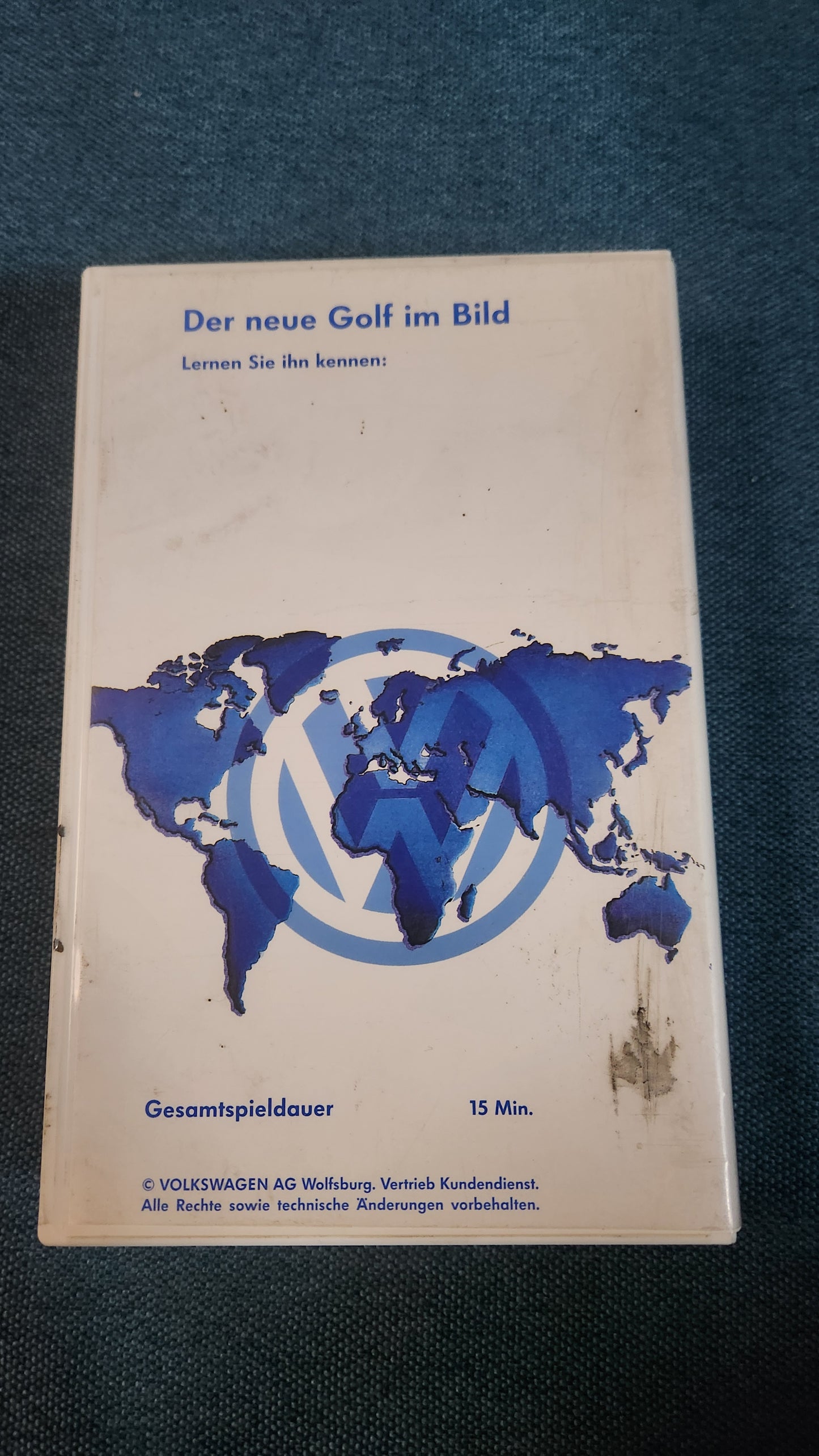 Golf 3 Video Bedienungsanleitung Reparaturleitfaden Werkstattfilm VHS