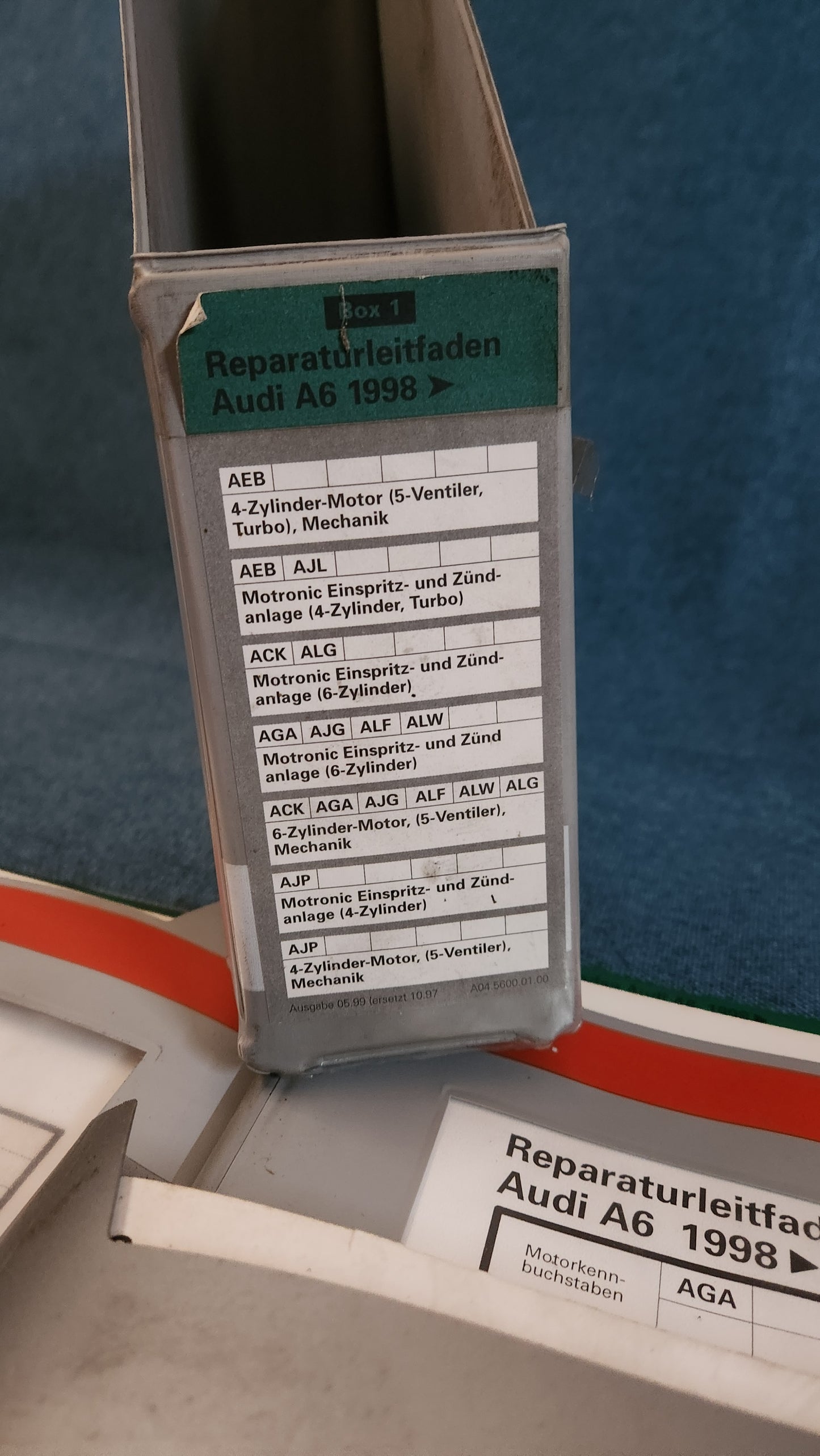 Audi A6 C4 Repair Manual, Instructions, Book, Folder, Booklet