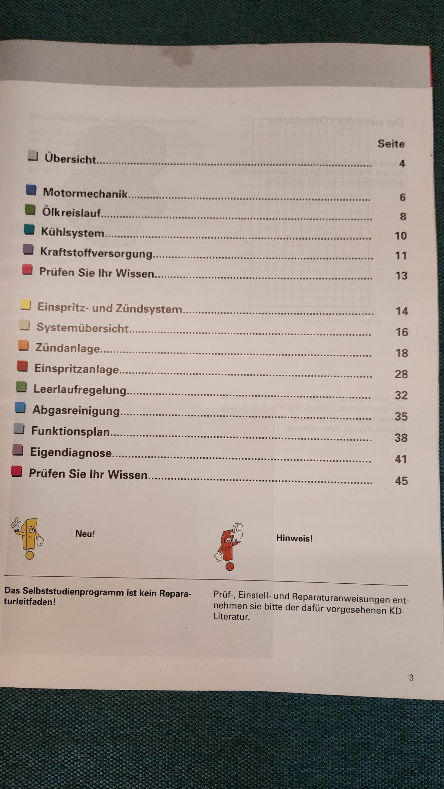 Der 2.3L Otto-Motor im LT 97 LT 2 D Reparaturleitfaden Werkstattbuch Selbststudienpogramm Nr. 189