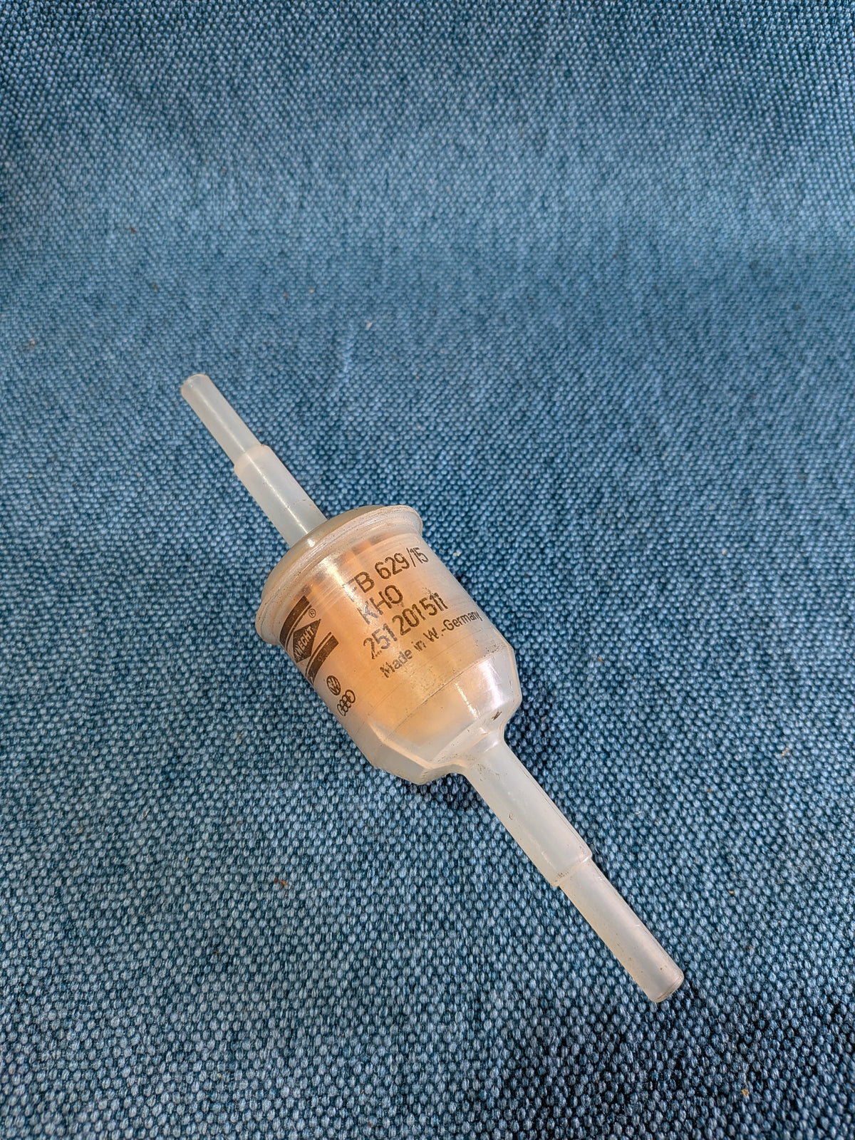 Fuel Filter Caddy14D/Derby/Golf/Jetta/1/2/LT1/Passat/B1/B2/B3/Polo 86C/Santana/Scirocco/1/2/Wartburg/Beetle/T2/T3 Bus/Audi 80/90/B2/B3/100/200/C2/C3/Coupe 251201511 NOS B8