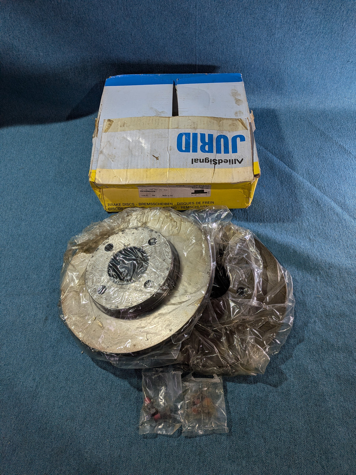 Bremsscheibe Jurid Belüftet Audi/80/90/B3/100/C2/C3 443615301B NOS/Neu B25