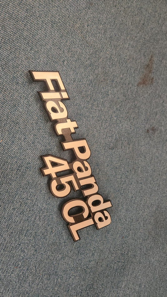 Fiat Panda 45 CL Emblem Neu A1