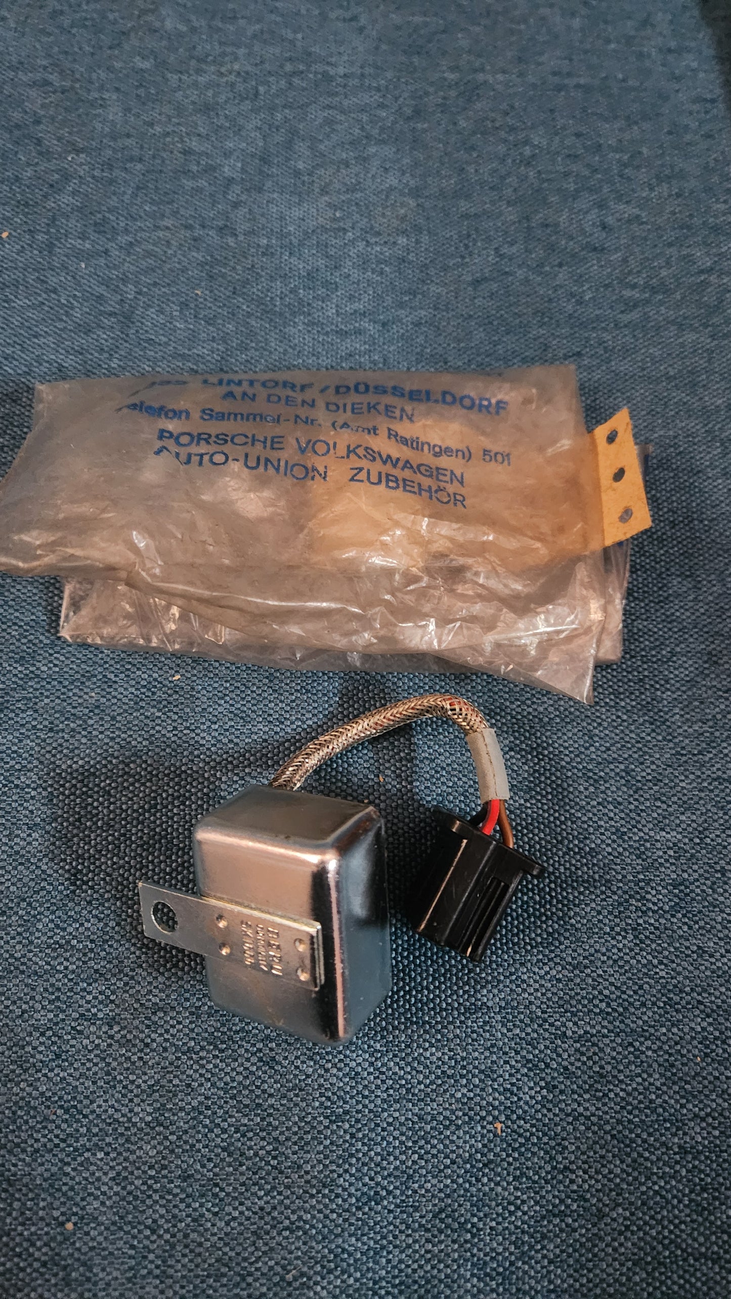 Entstörsatz/Filter Lichtmaschine Porsche 914 91161900100 Nos K7