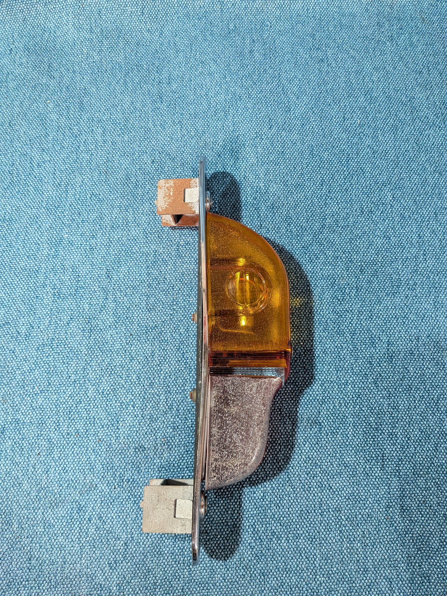 Blinker verchromt Winker-Einsatzleuchten Begrenzungsleuchte 6V  Käfer Ovali Brezel K13359 Gebraucht F3