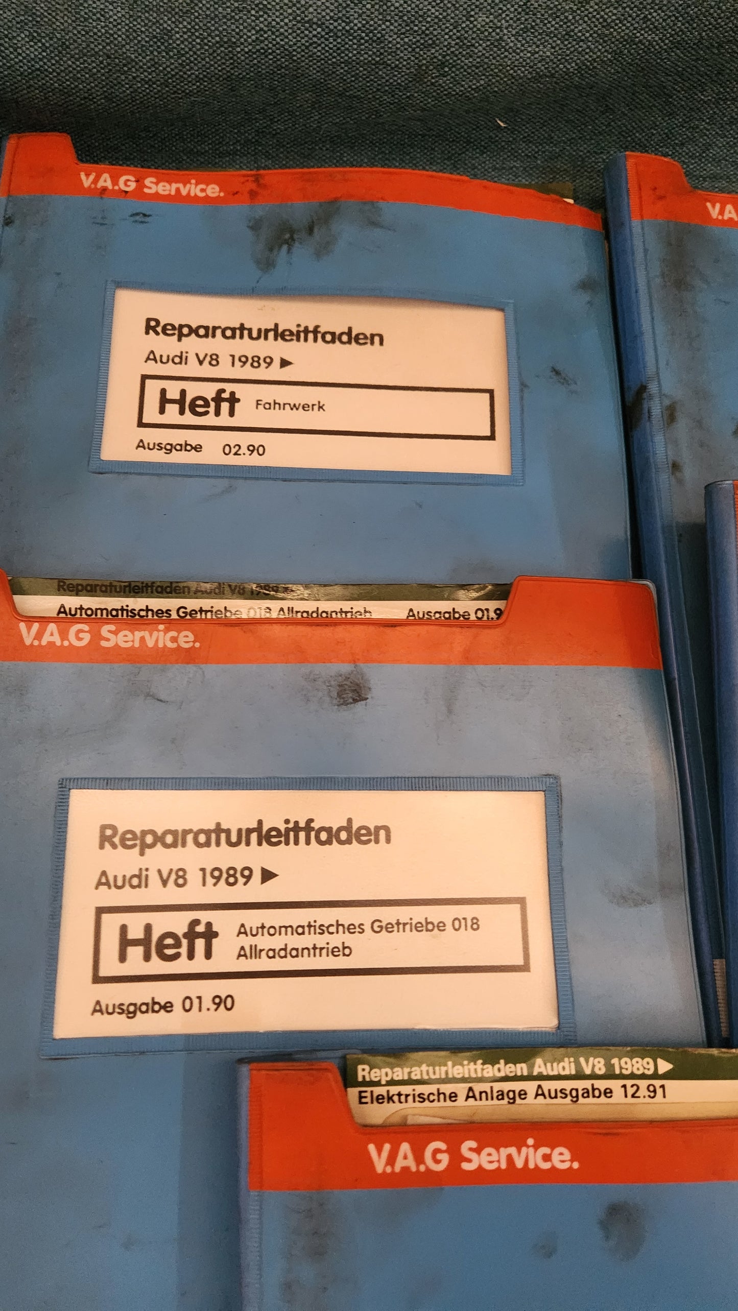 Audi V8 Reparaturleitfaden Werkstattbuch