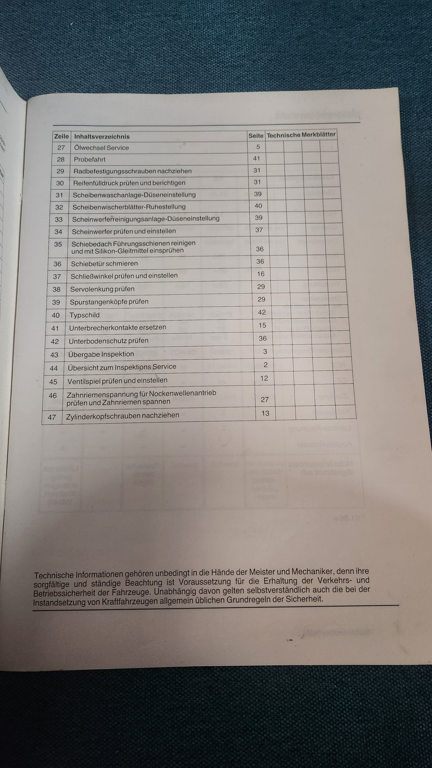 Transporter T3 Bus Instandhaltung genau genommen Reparaturleitfaden Werkstattbuch
