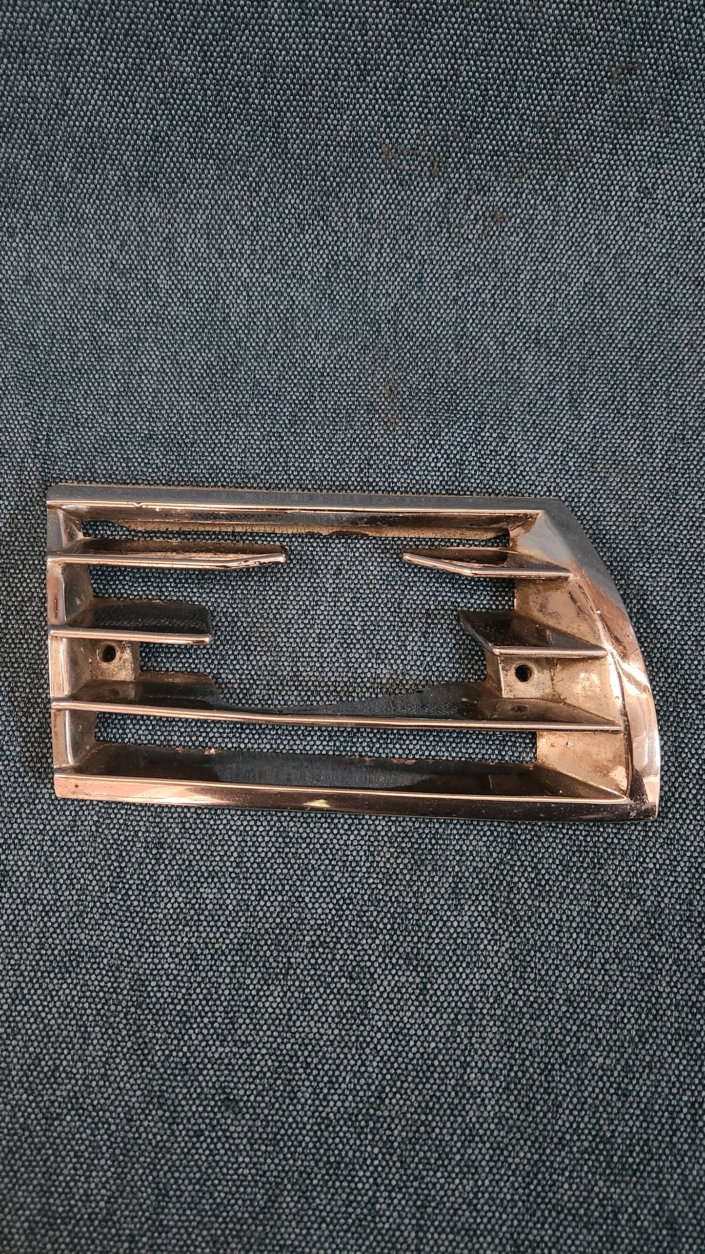 Porsche 911 912 Horn Grille Chrome Cover Right Open 901559431228 NOS M3