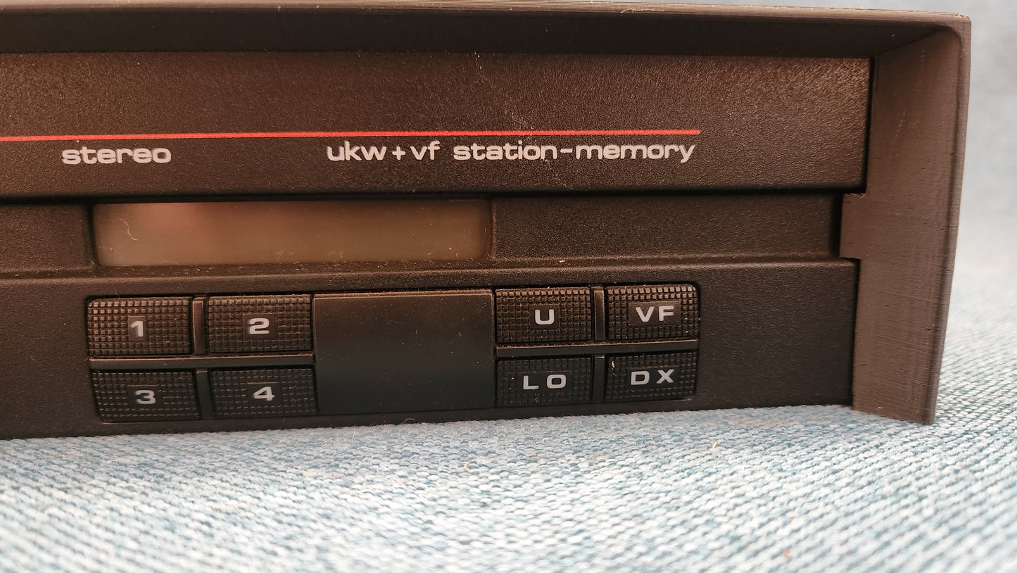 Radiorahmen Alpha/Beta Radio Golf/Jetta1/2 Nachbau 3D Druck Glatte Version Z1