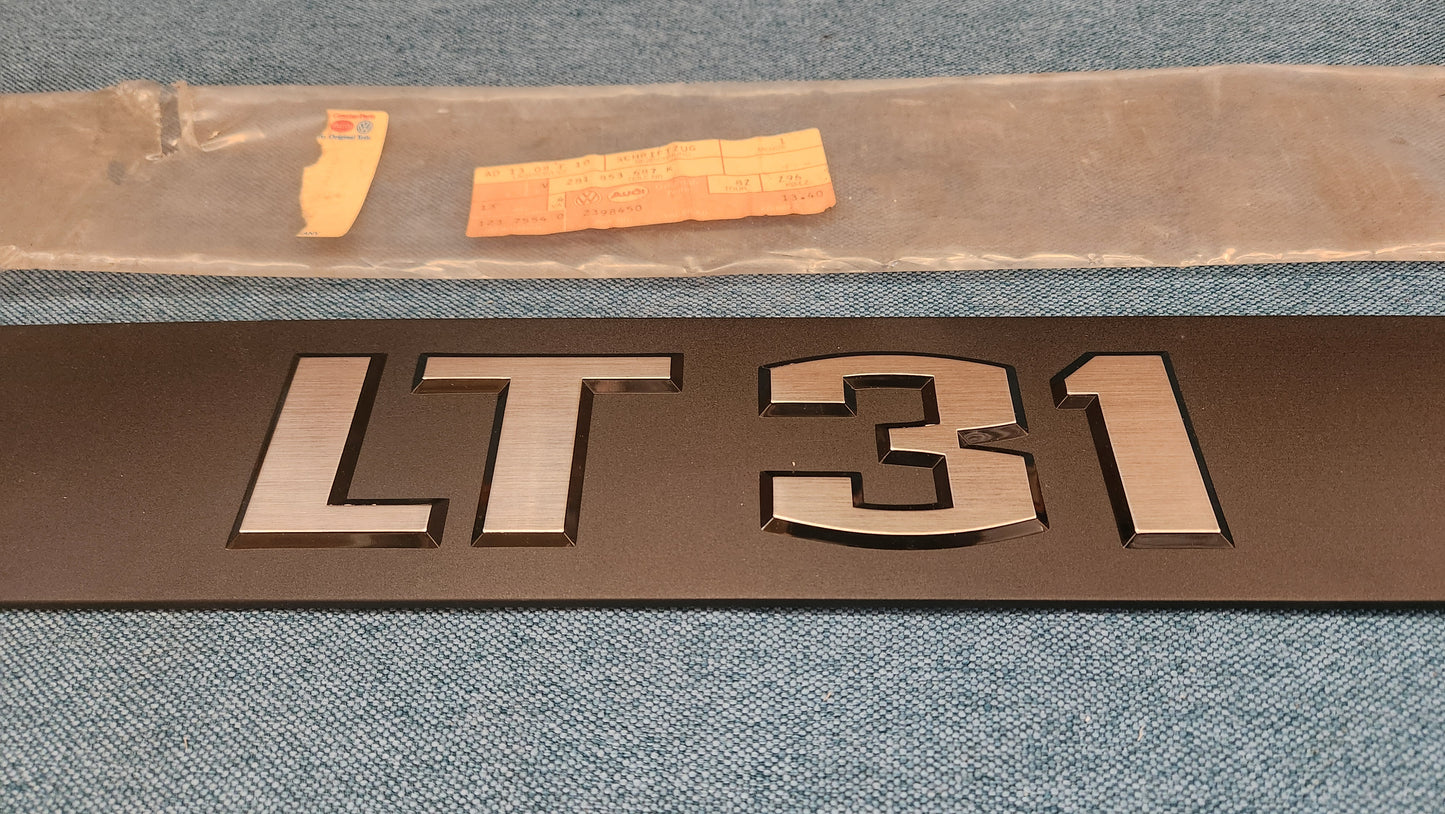 Lettering LT 31 rear LT1 281853687K NOS N4