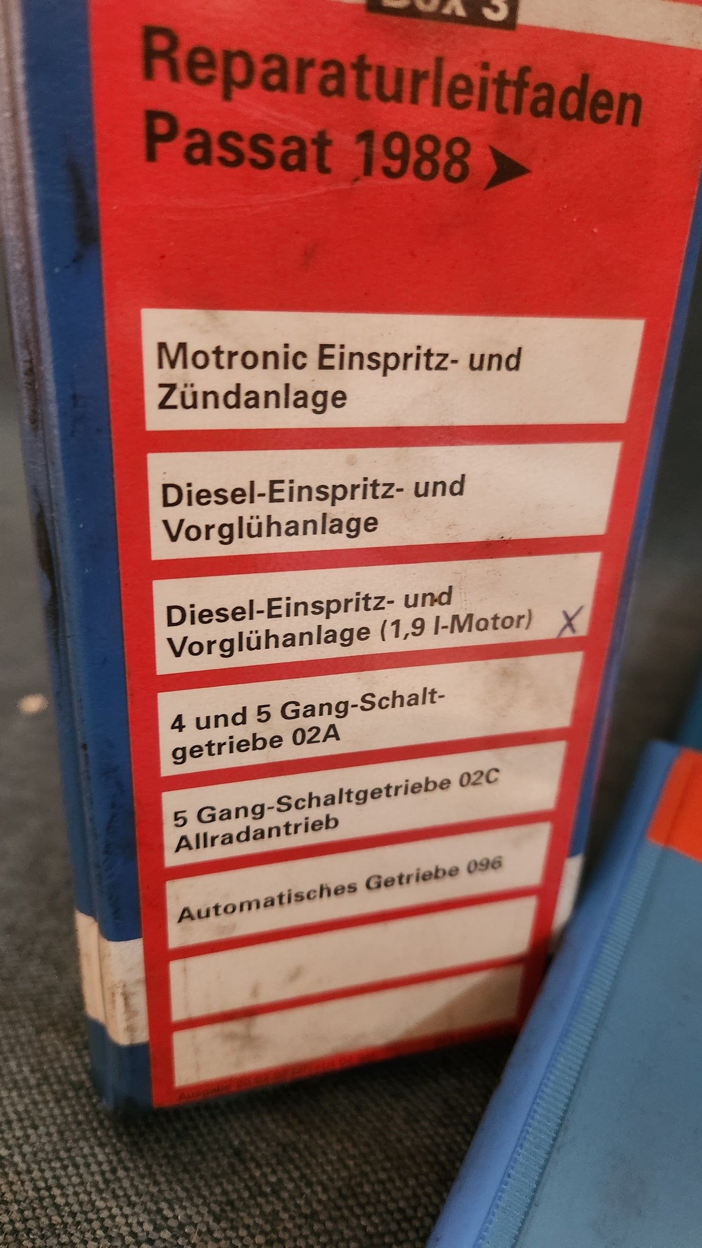 Passat B3 35I Reparaturleitfaden Werkstattbuch