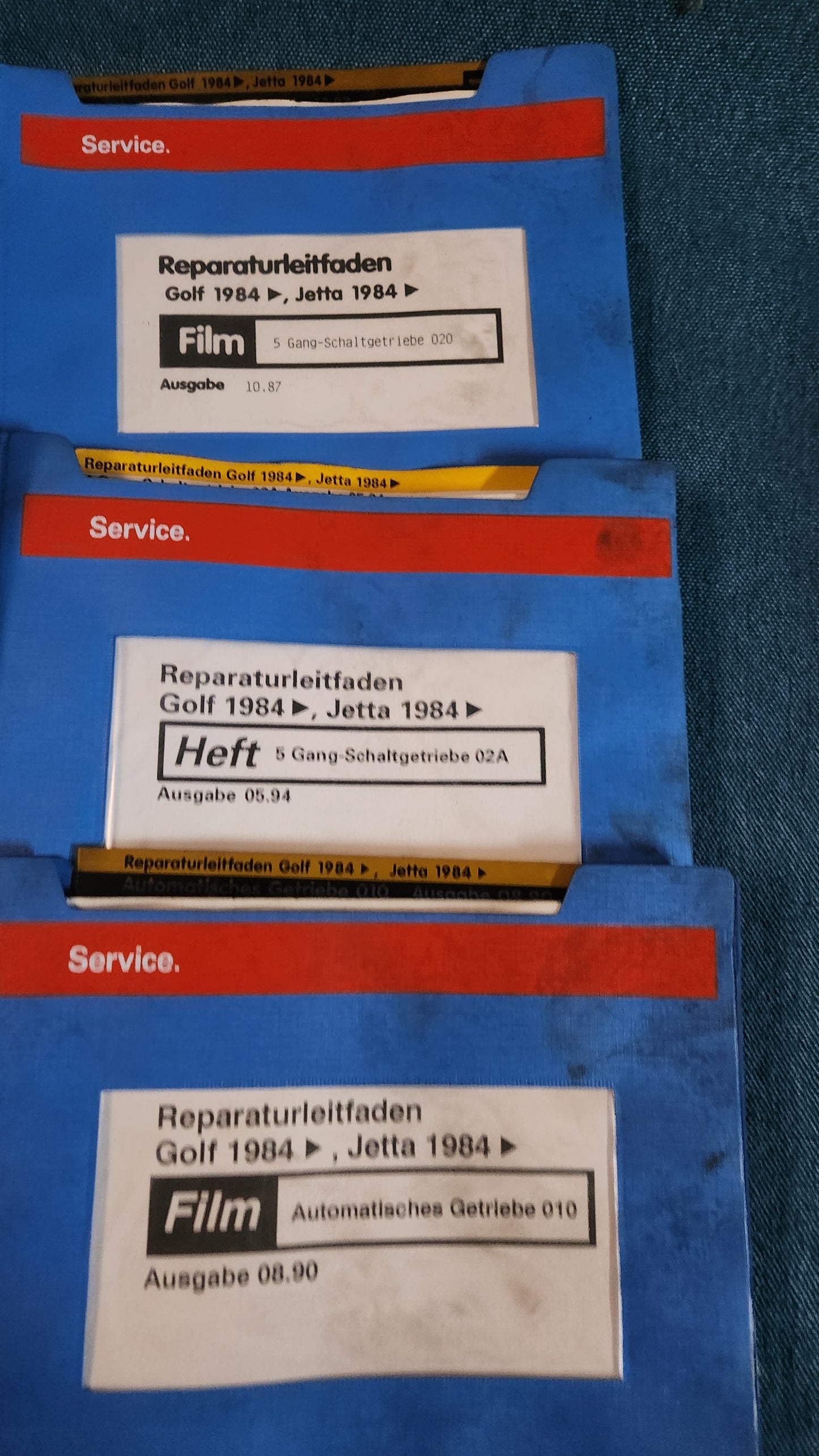Golf2/Jetta 2 Reparaturleitfaden Werkstattbuch