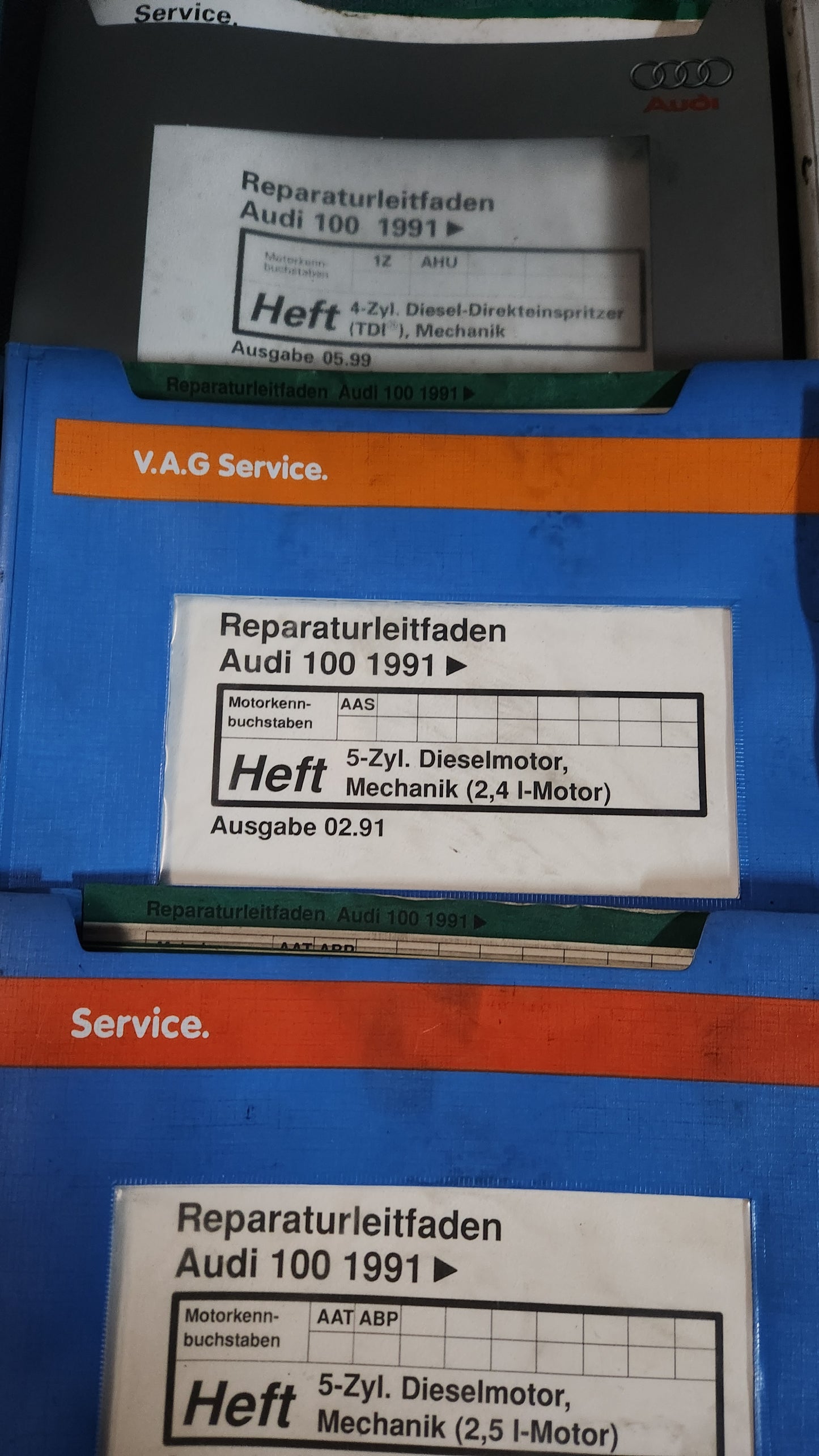 Audi 100 C4 Reparaturleitfaden Werkstattbuch