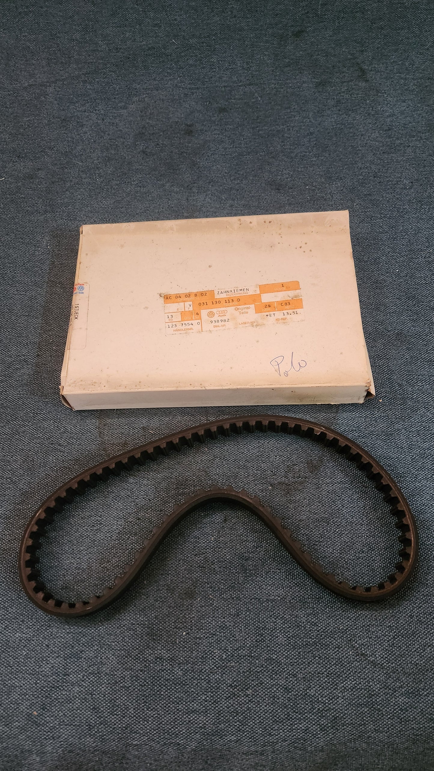 Polo 86C Zahnriemen 031130113D Nos F7/I1