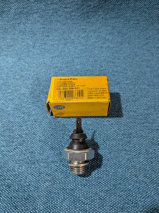 Oil Pressure Switch Hella Fiat/124/125/126/127/128/131/132/Argenta/Croma/Ducato/Panda/Ritmo/Tipo/Uno/Lancia Beta 6ZL003259201 NOS/New A22