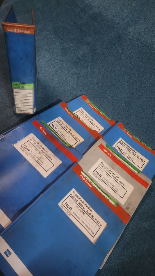 Audi 80 B3 Reparaturleitfaden Werkstattbuch Z1