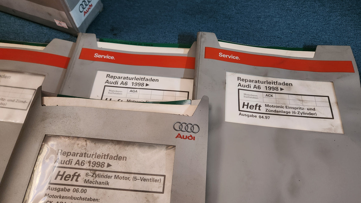 Audi A6 C4 Repair Manual, Instructions, Book, Folder, Booklet