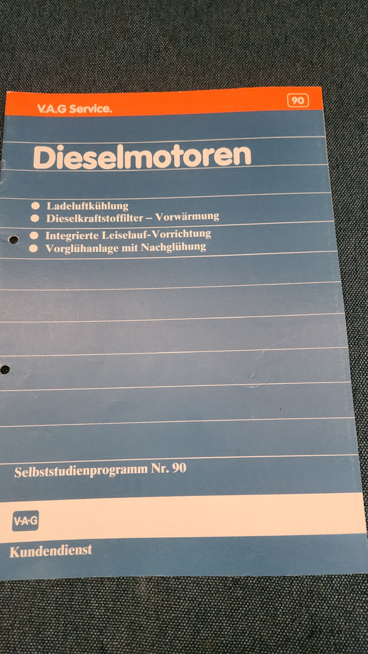 Diesel Engines Self-Study Program No. 90 Workshop Manual Repair Guide