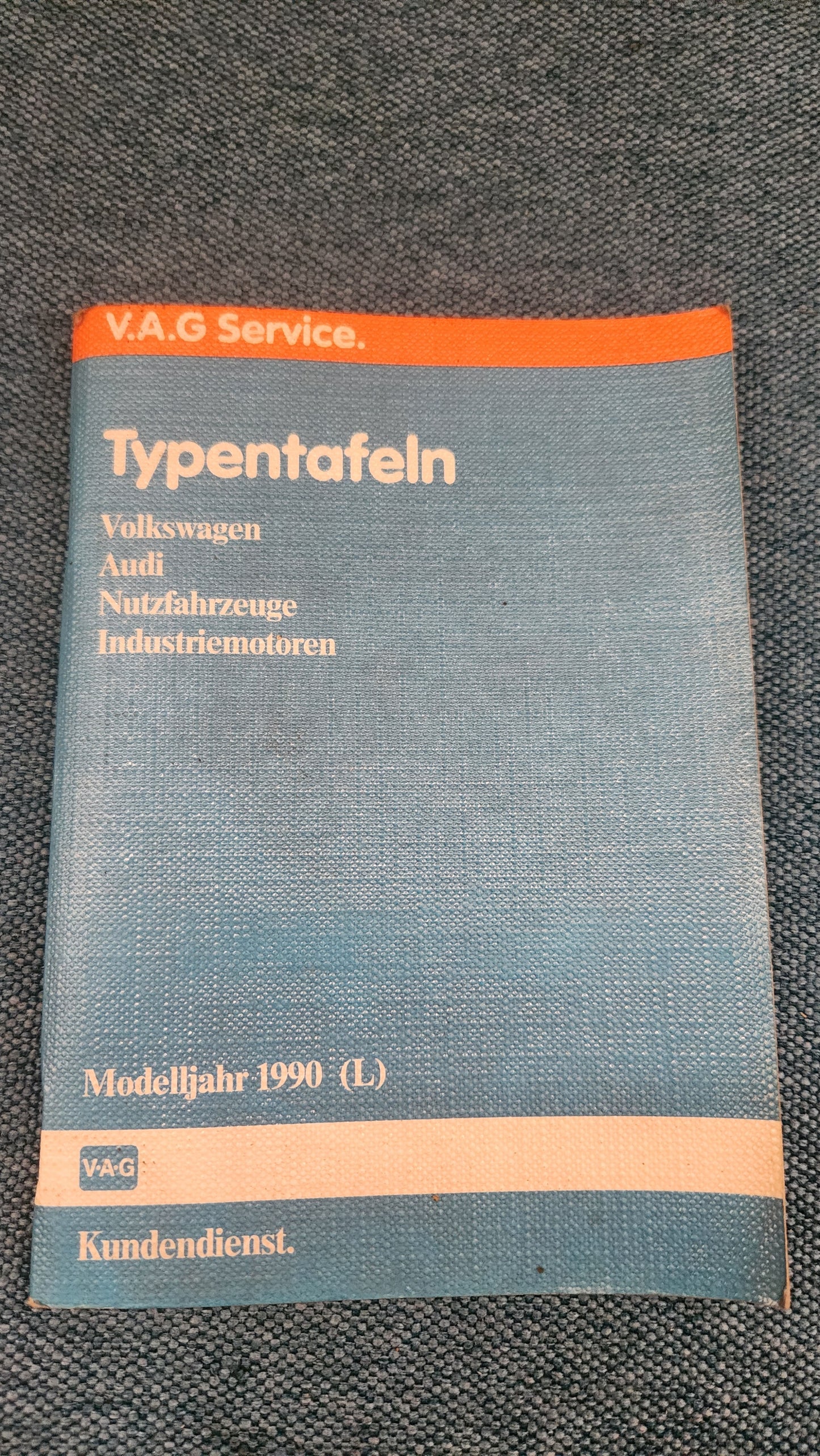 Typentafeln Reparaturleitfaden Werkstattbuch