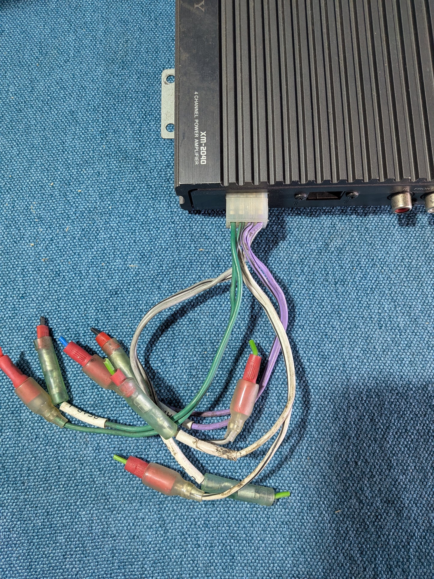 Amplifier Power Amplifier Sony XM-2040 Used E11