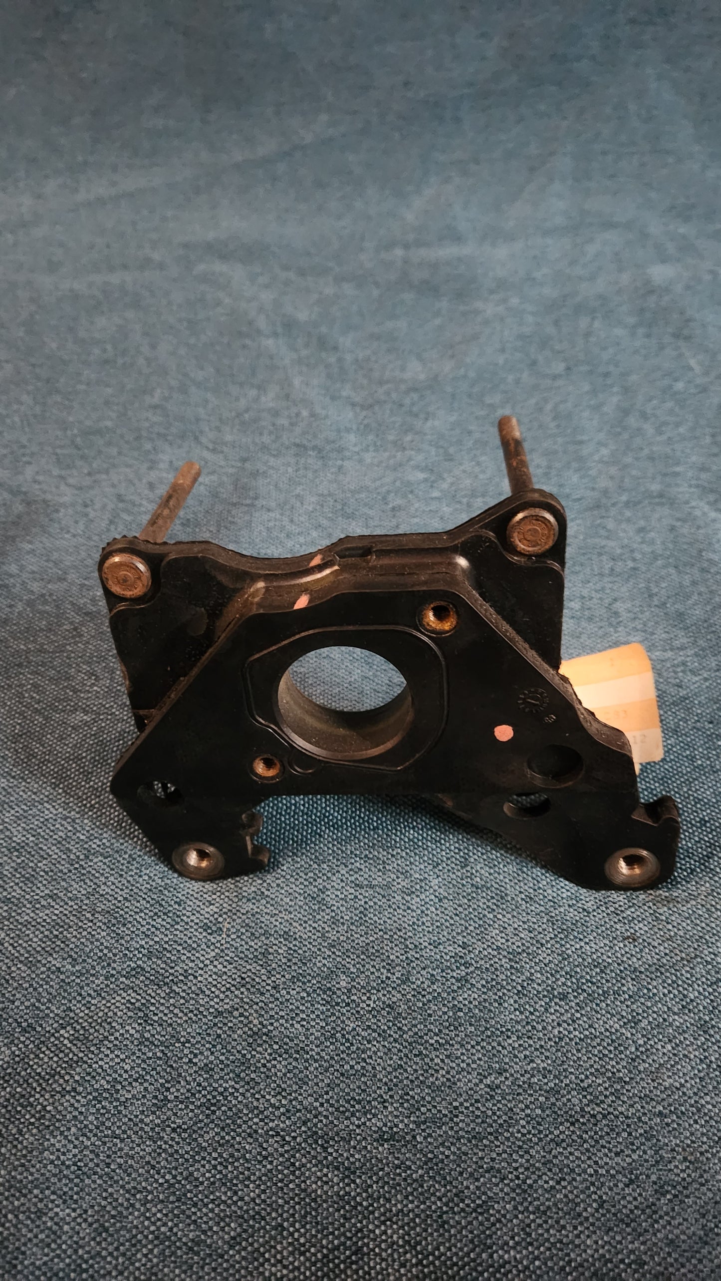Zwischenflansch Einspritzeinheit Vergaser Polo86C/Golf/Jetta2 030129769 Nos F4
