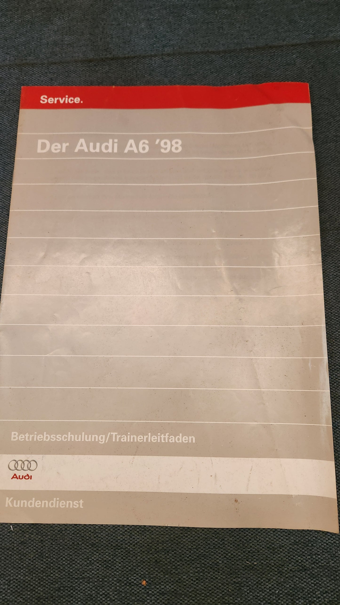 Der Audi A6 C5 Betriebsschulung Buch Werkstattbuch