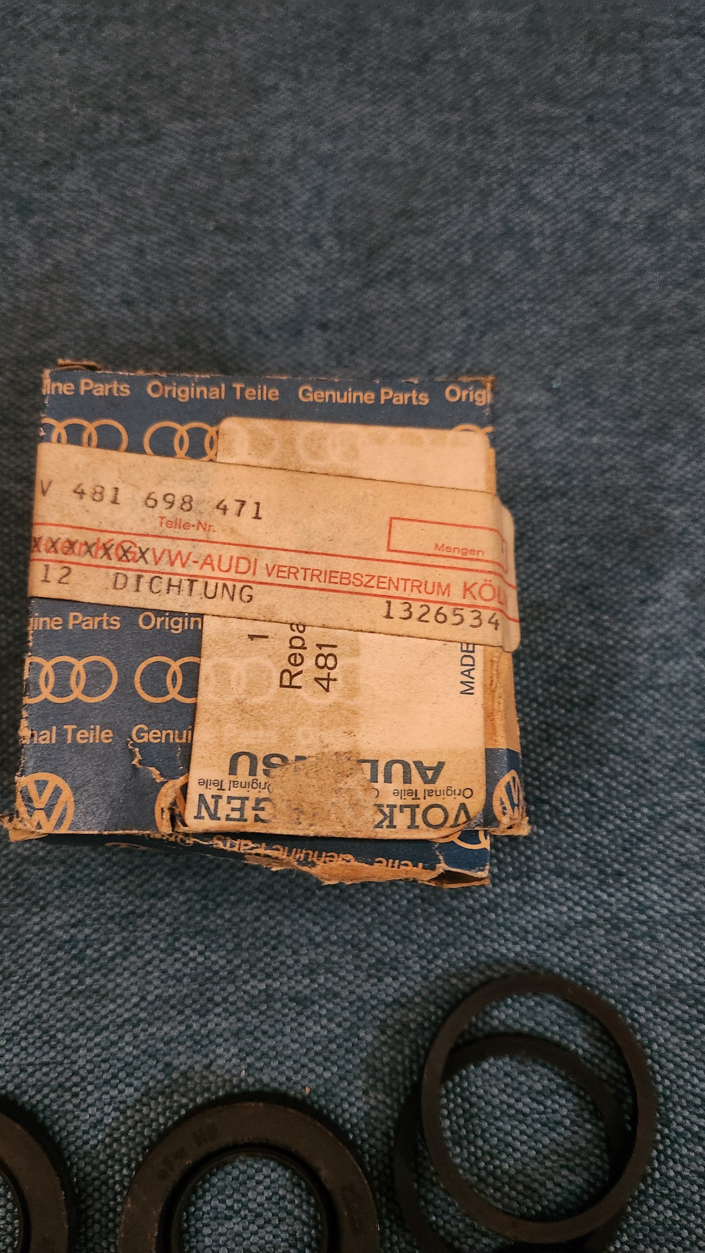 Audi 100 C1 K70 Bremssattel Reparatursatz Dichtung 481698471 Nos E4
