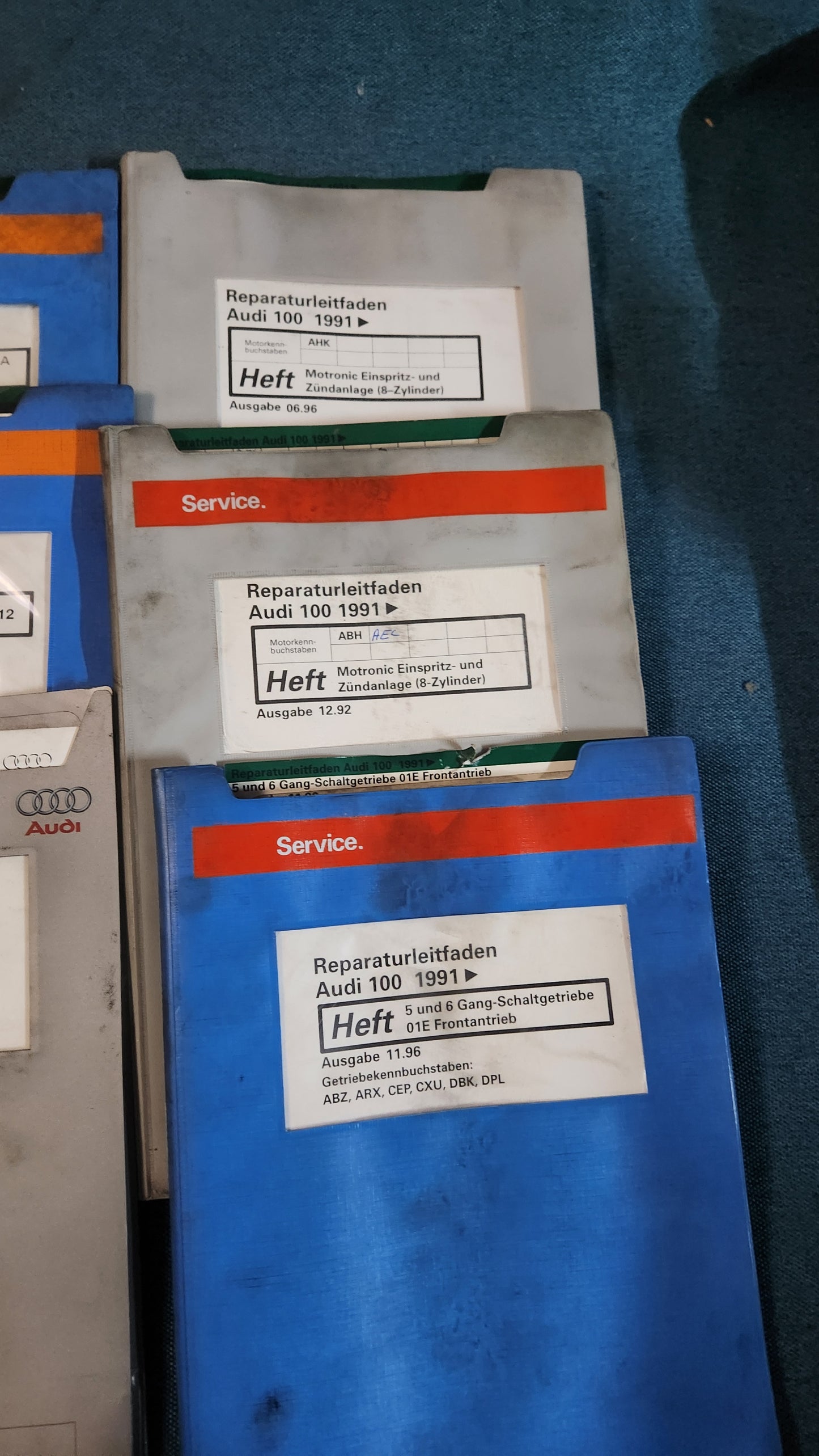 Audi 100 C4 Repair Manual Workshop Manual