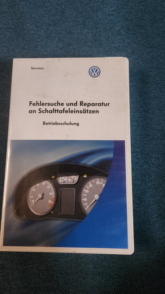 Troubleshooting and repair of switchboard sets: Repair guide, workshop video (VHS)