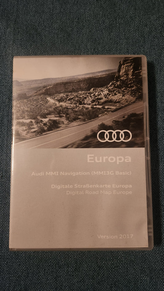 Audi MMI3G Basic Navigation Europa CD Version 2017