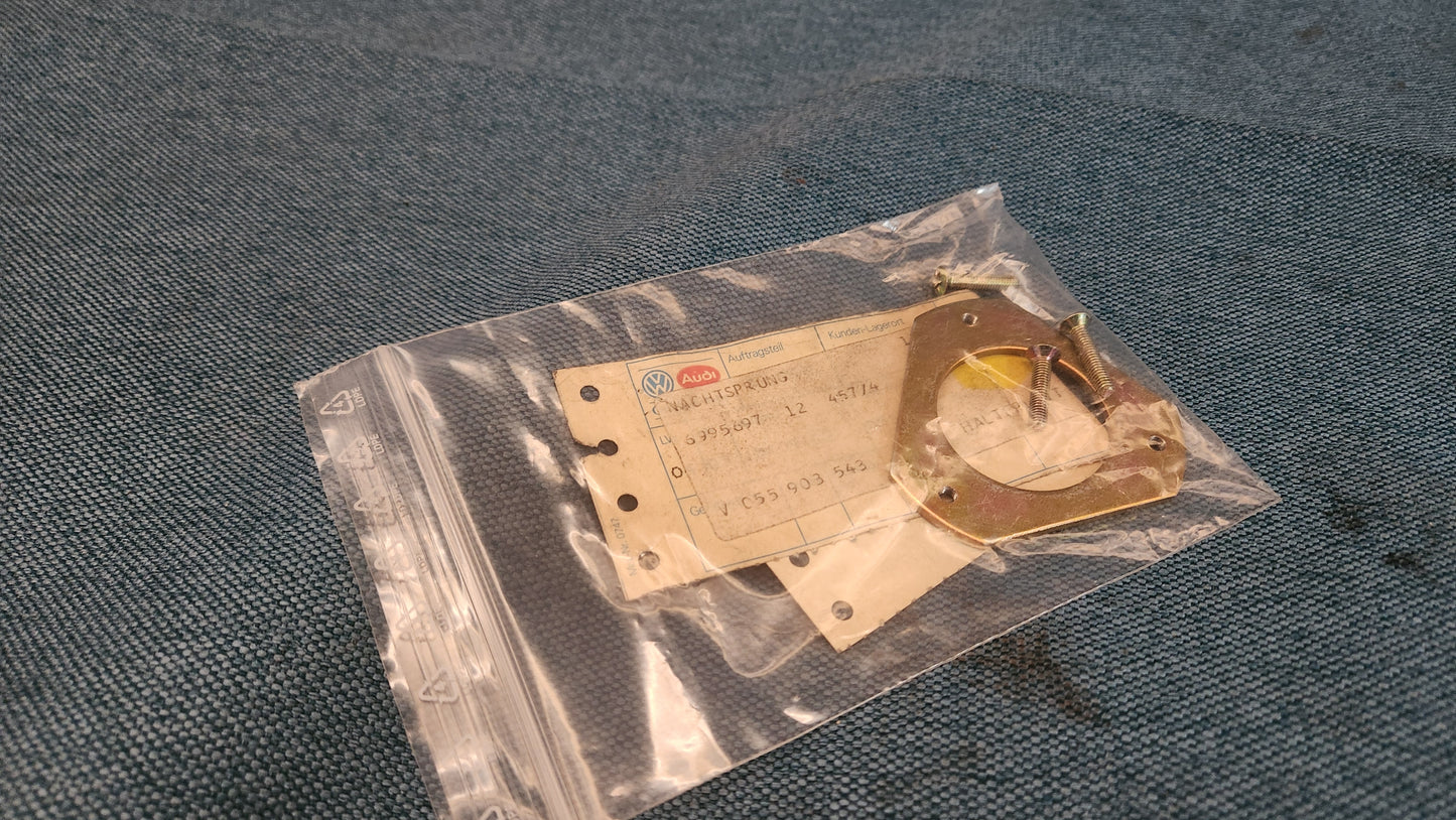 Audi 100 C2 Type 44 mounting plate for retrofitting NOS quattro Avant 055903543