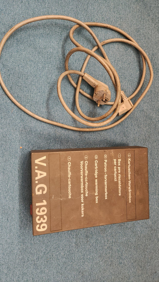 Kartuschen Vorwärmbox VAG 1939 Gebraucht H2
