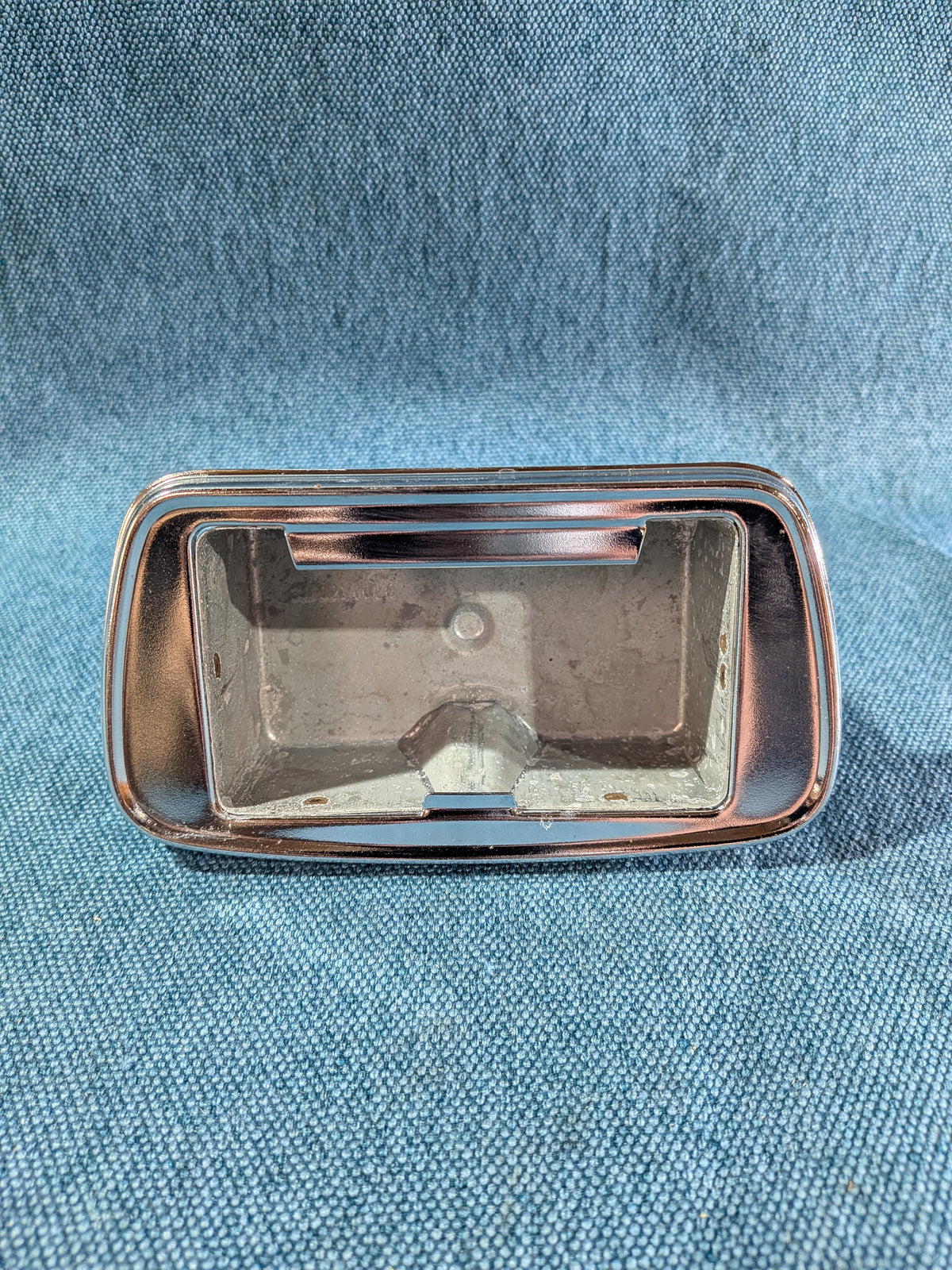 Aschenbecher hinten Chrom Type/T2 Bus 311857405B Gebraucht H9
