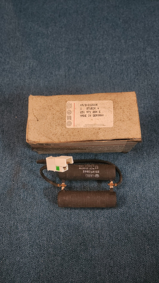 Resistor Radiator Fan T3 Bus 251971284E Nos M3