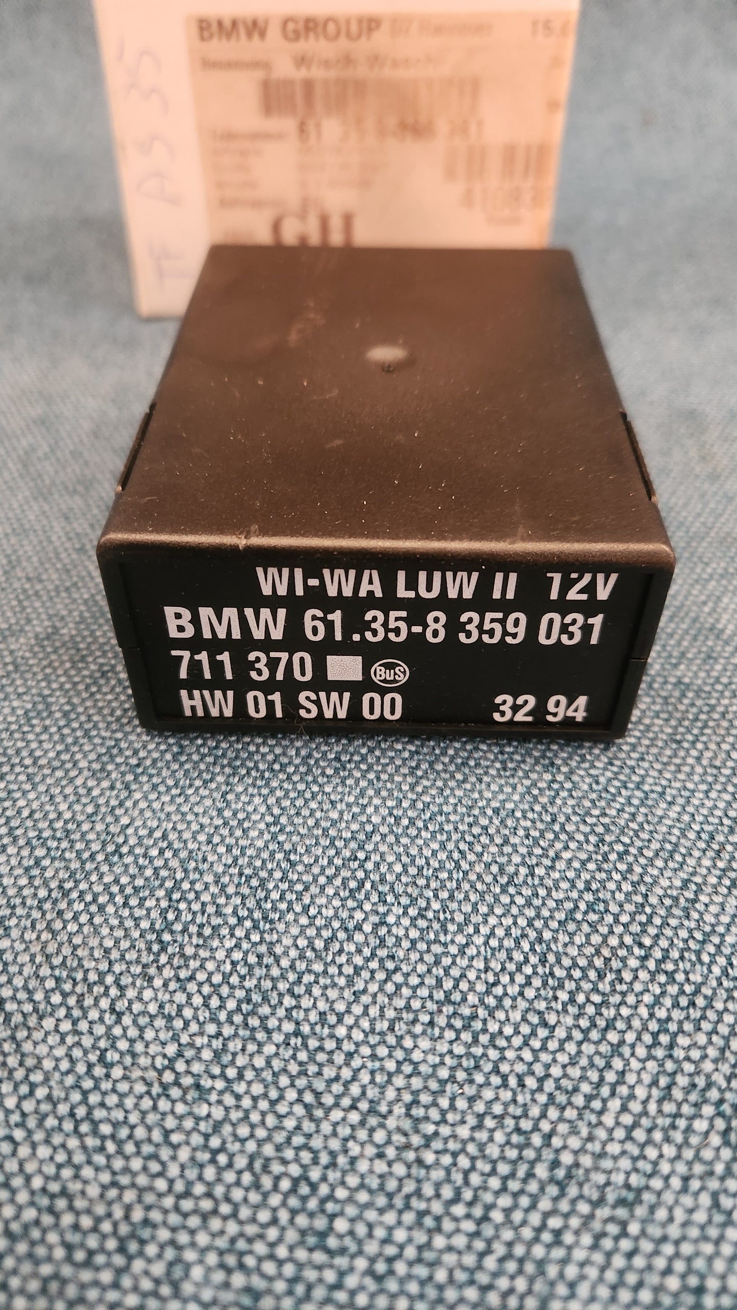 Steuergerät Scheibenwischer E34/E36 61358359031 Nos G4