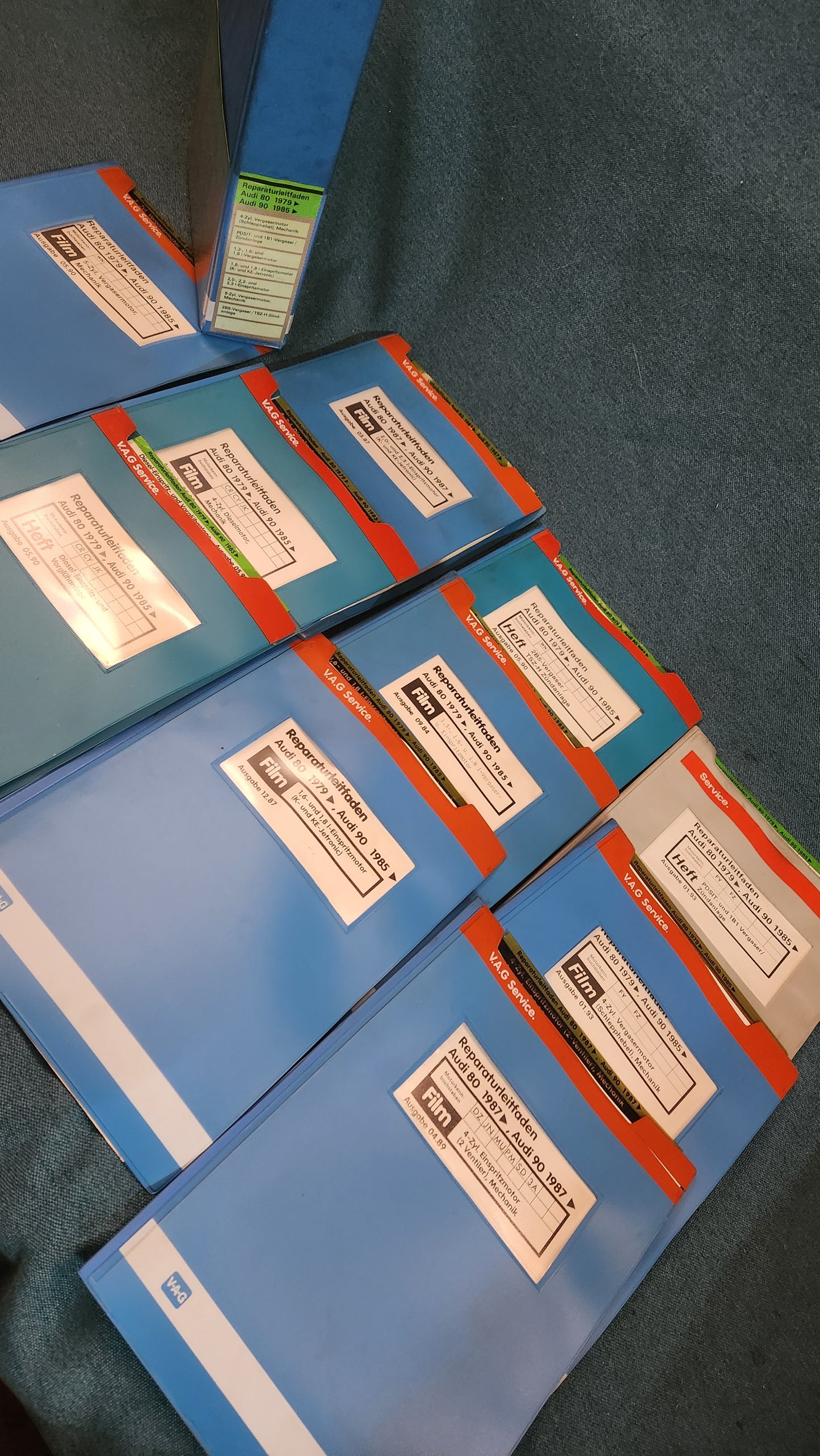 Audi 80/90 B2 Type 81/85 Repair Manual Workshop Manual