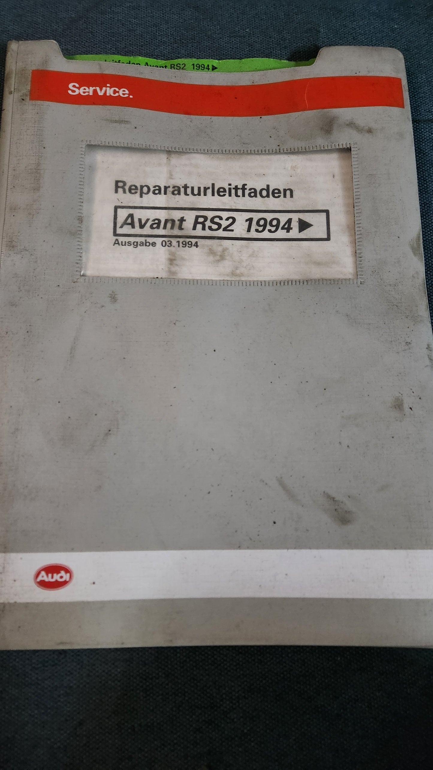 Audi Rs2 Avant Reparaturleitfaden Werkstattbuch Rarität