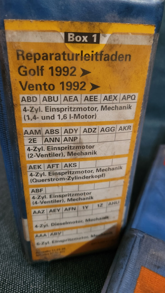 Repair manual, workshop manual