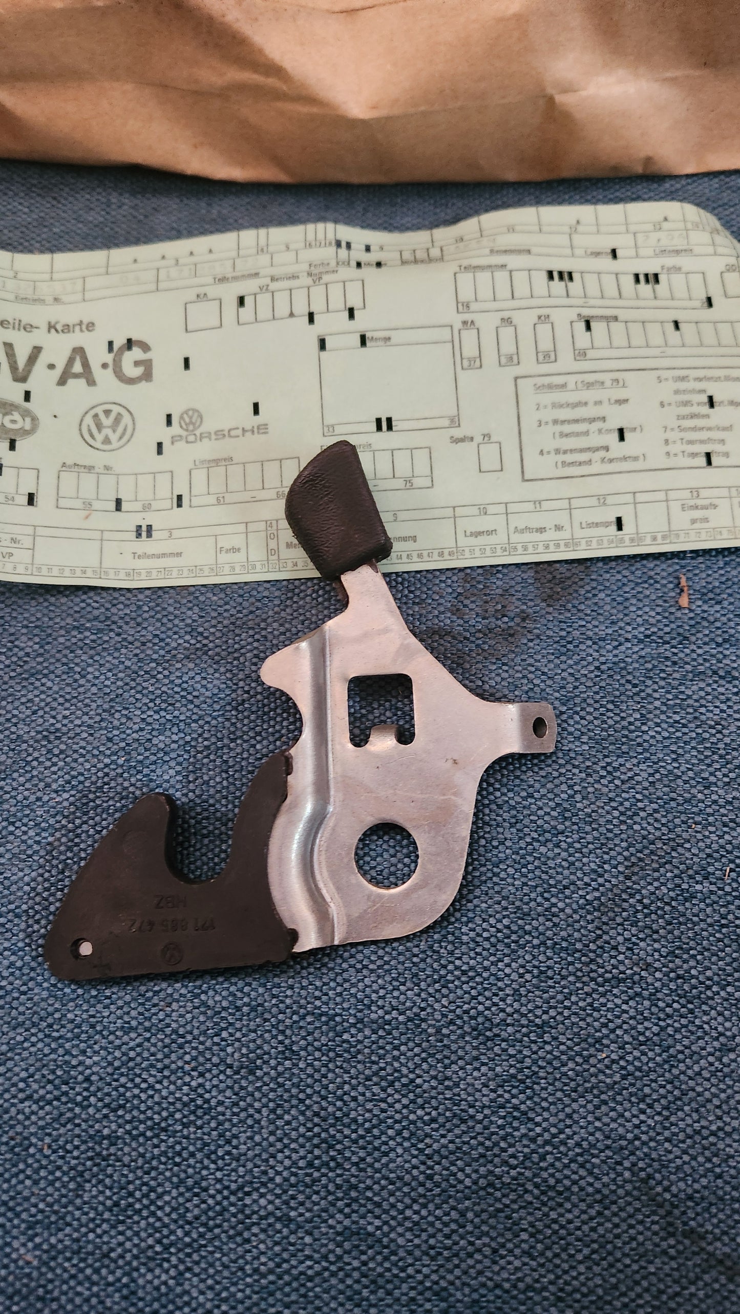 Golf 1 Haken Rücksitzbank 171885472 Nos S2