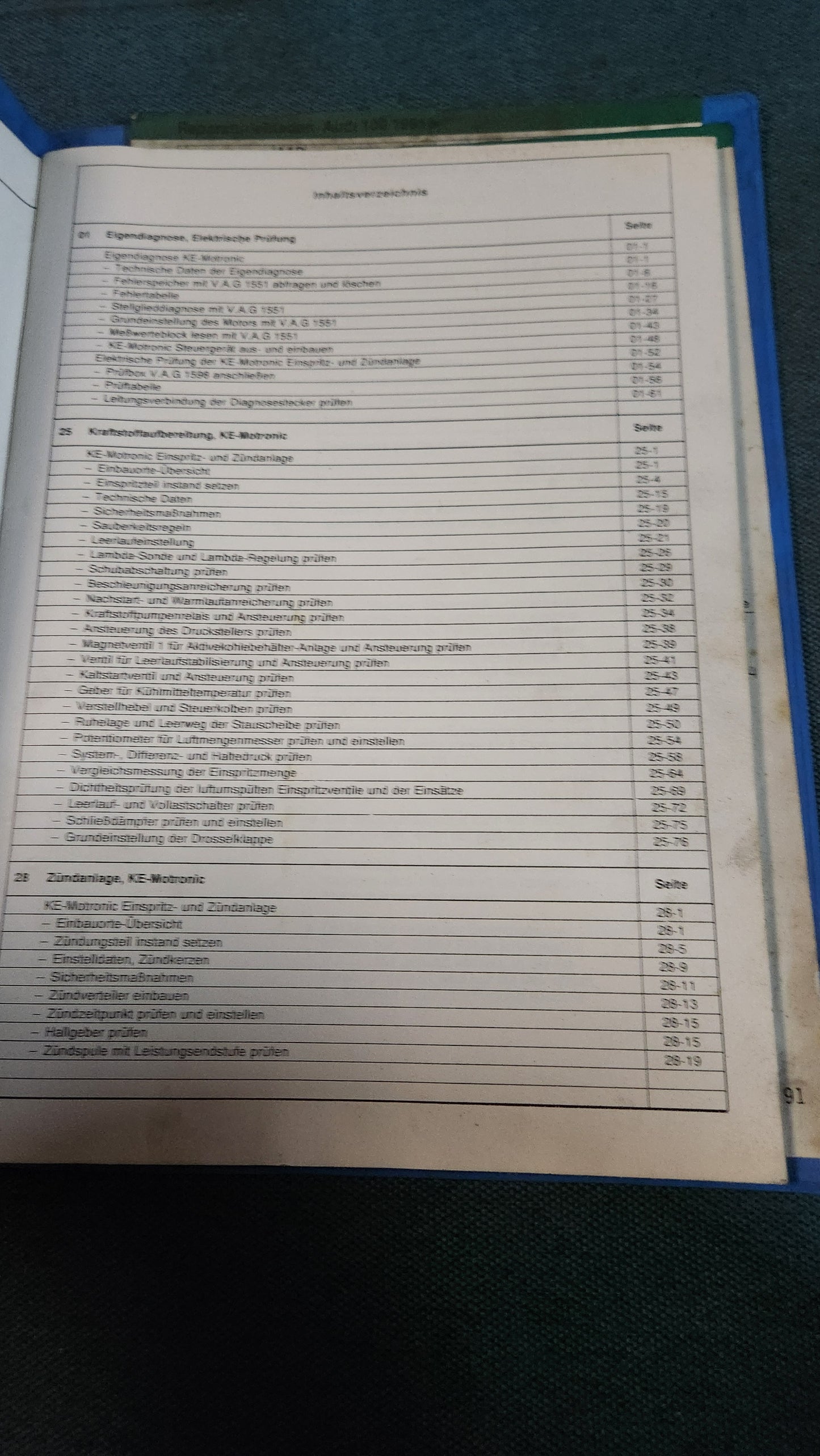 Audi 100 C4 AAD Engine Repair Manual Workshop