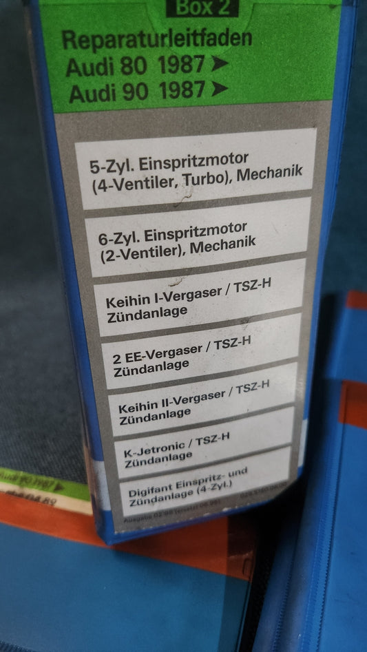 Audi 80/90 B3 Reparaturleitfaden Werkstattbuch Z2