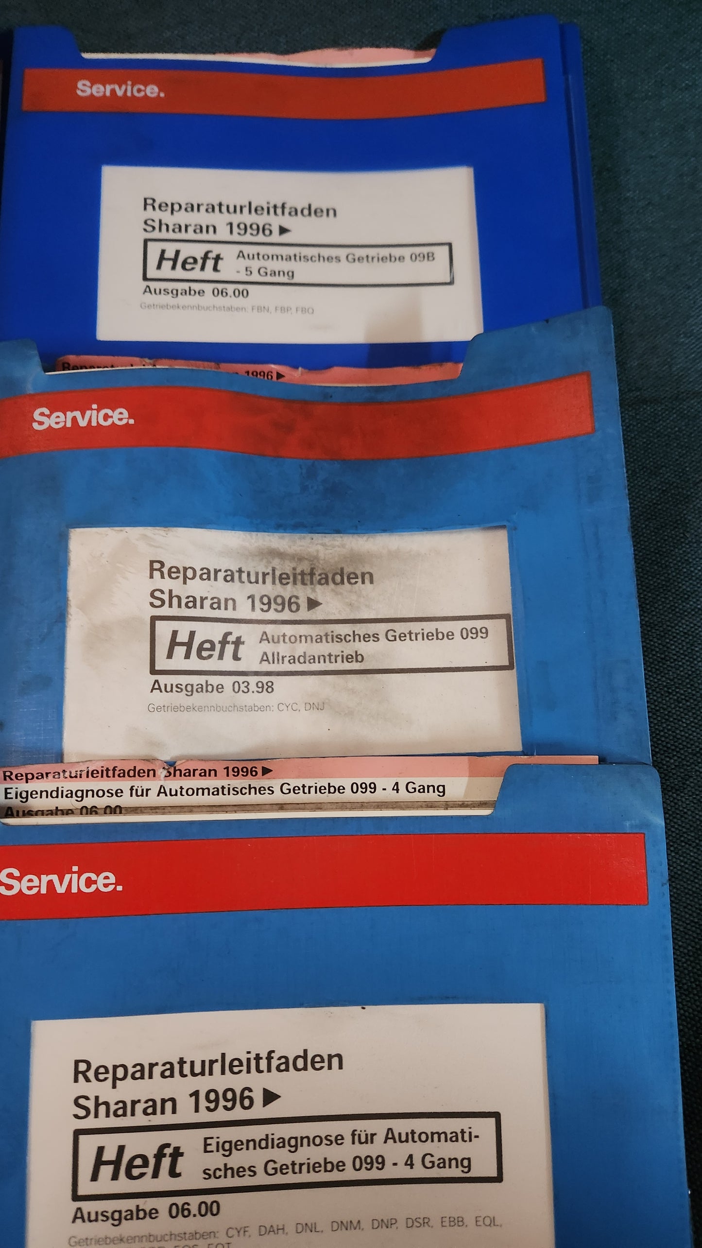 VW Sharan Repair Manual Workshop Manual