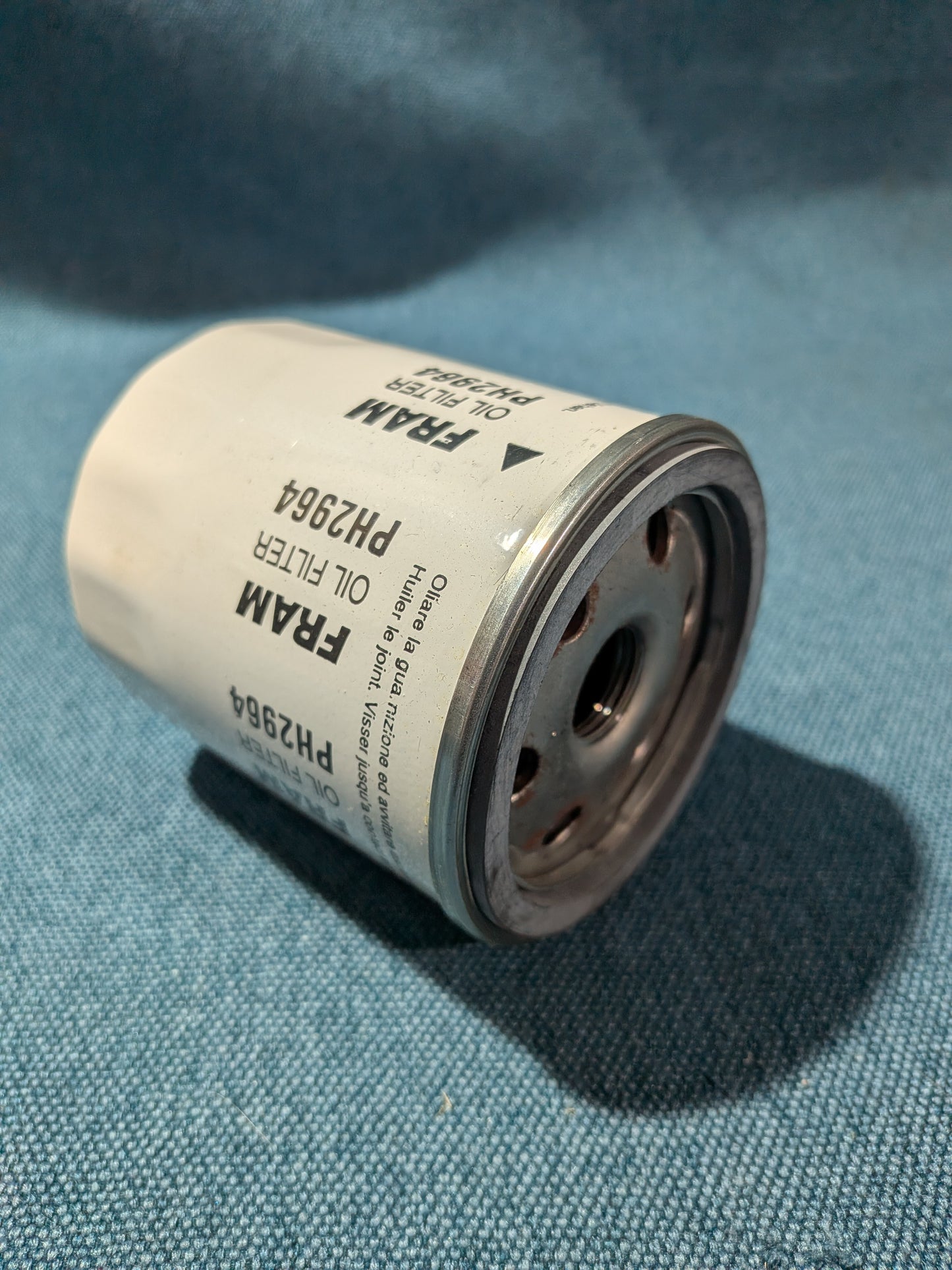 Oil Filter Fram 2964 Taro/Lupo/Fiat/Ritmo/124/127/128/Panda/Tipo/Uno 0003936870 NOS/New A26