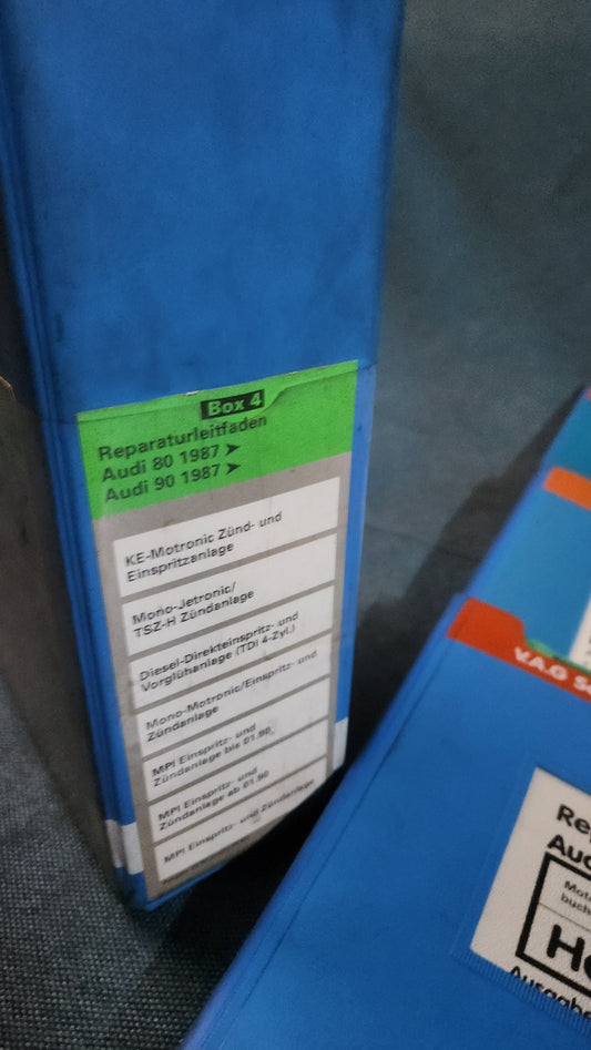 Audi 80/90 B3 Reparaturleitfaden Werkstattbuch