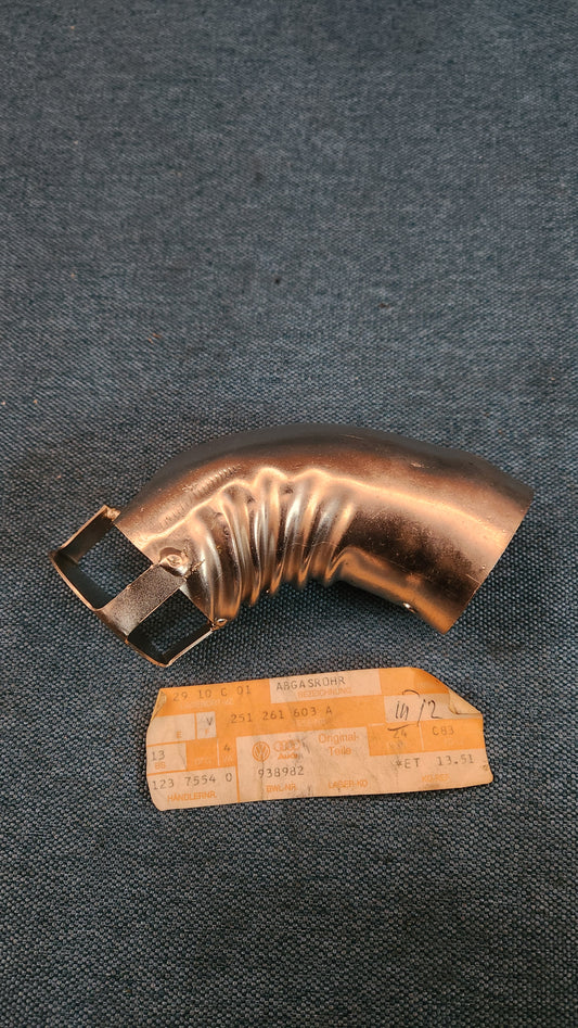 Abgasrohr für Standheizung VW T3/LT1 251261603A Nos H6